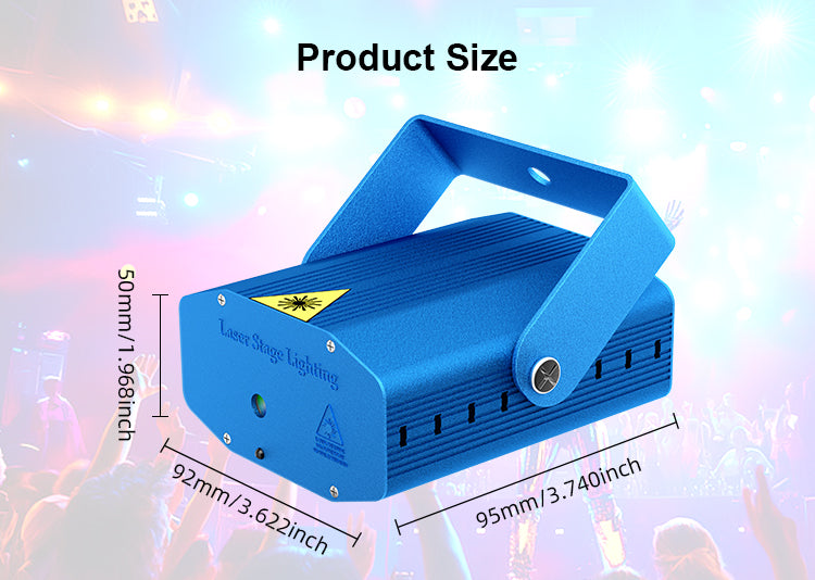 Laser Light RG Laser Stage Lighting Lazer Show Star Dot Projector for Disco Party Stage