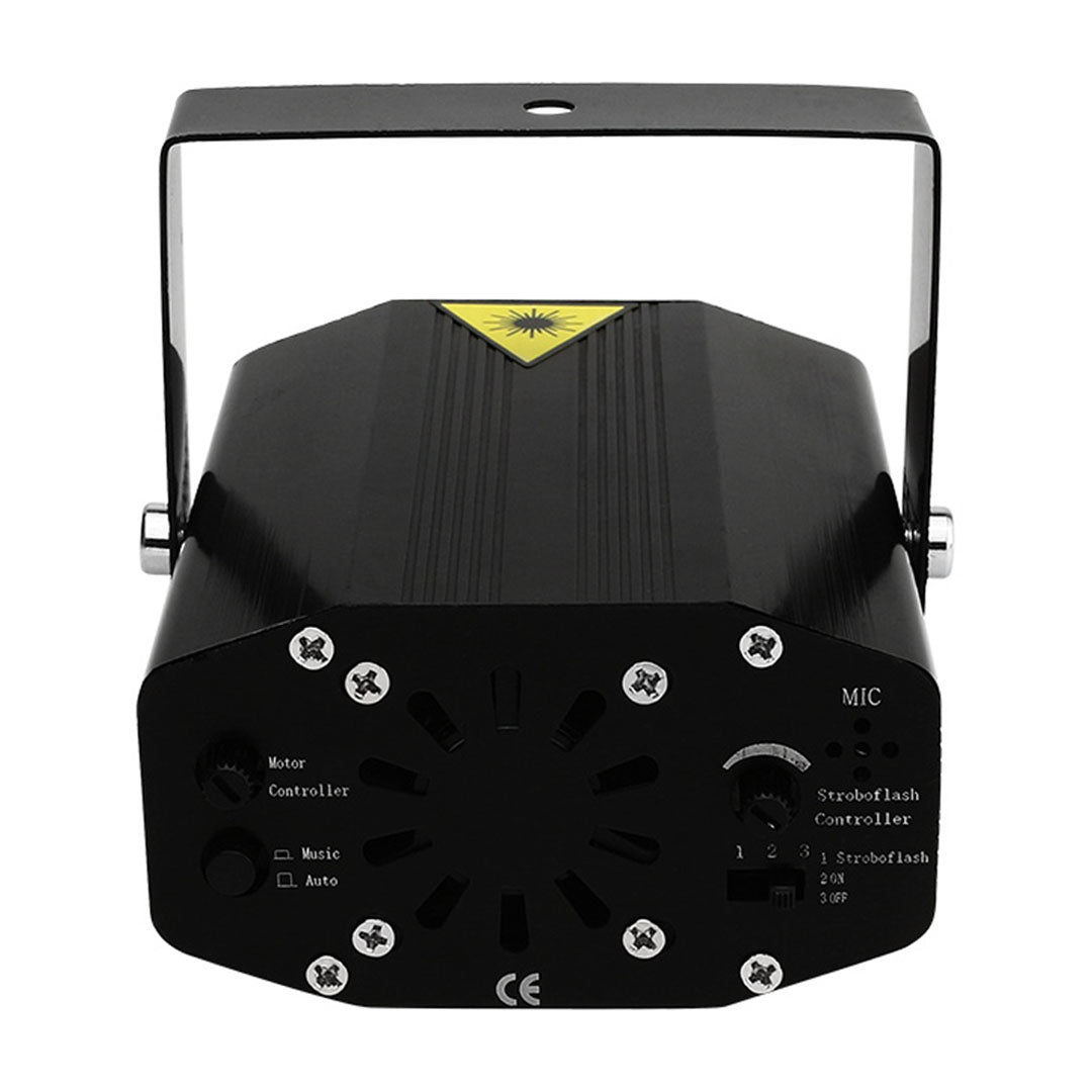 Sound Control Mini Laser Light Home Party Stage KTV DJ Disco Decor Projector