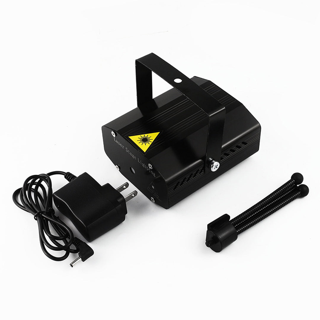 Sound Control Mini Laser Light Home Party Stage KTV DJ Disco Decor Projector