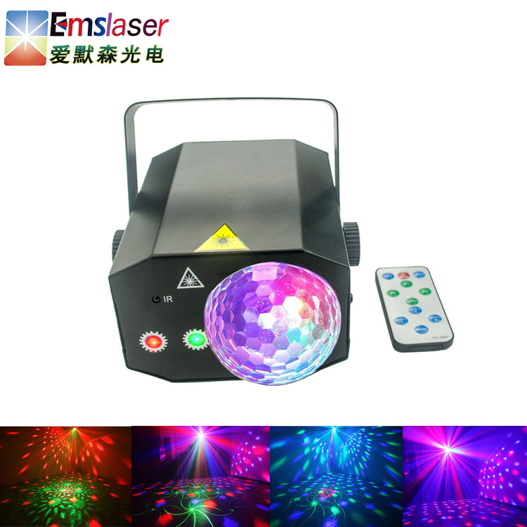 Disco Lights Laser DJ Light Sound Activated Strobe Lights with Remote Control Laser Lights