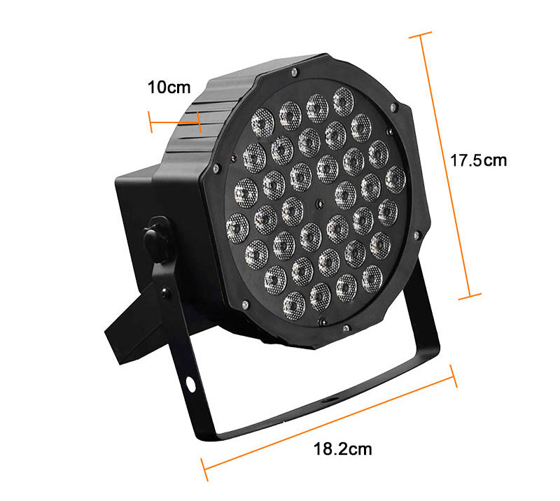 DMX512 Control ABS 36 LED Par Lights Beam RGB DJ Lights Par Led Lights Stage