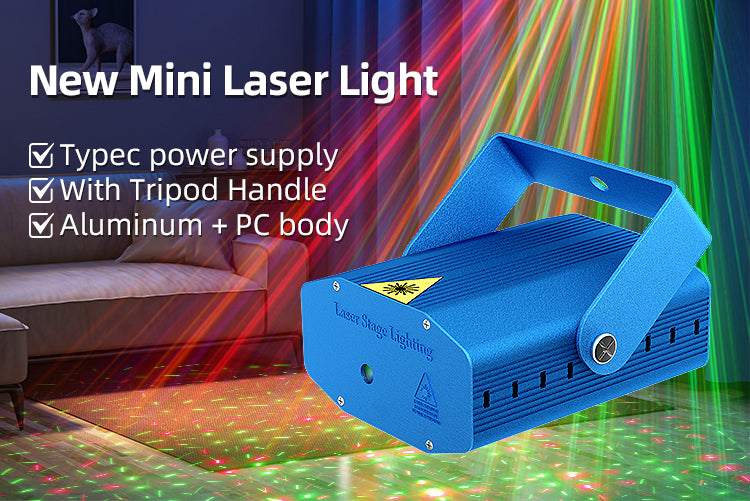 Laser Light RG Laser Stage Lighting Lazer Show Star Dot Projector for Disco Party Stage