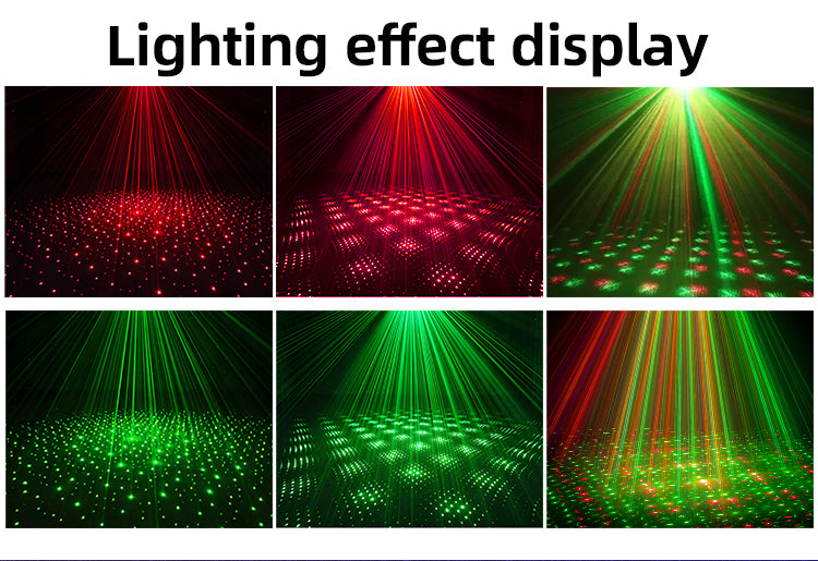 Laser Light RG Laser Stage Lighting Lazer Show Star Dot Projector for Disco Party Stage