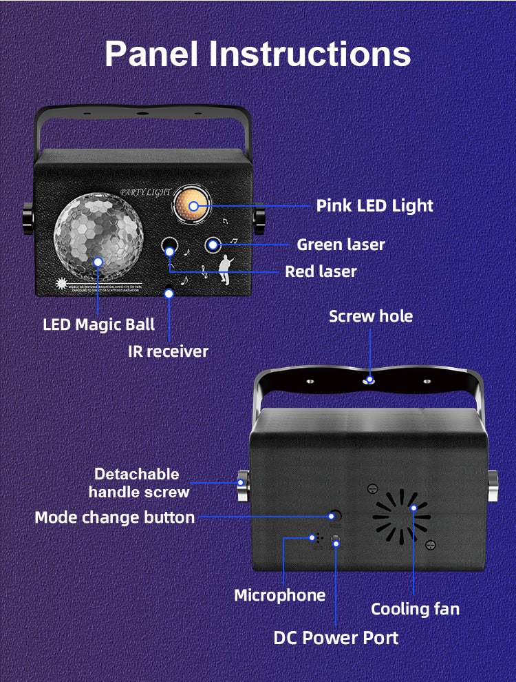 2025 New Products Colorful Ambient Lighting Other Holiday Lighting Party Holiday Supplies Party Decorations