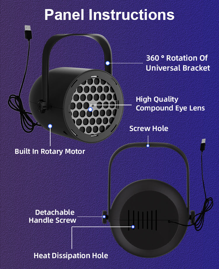 2025 New Christmas Projection Lights Christmas Snow Projector Snowflake Snowstorm Halloween Projector Light