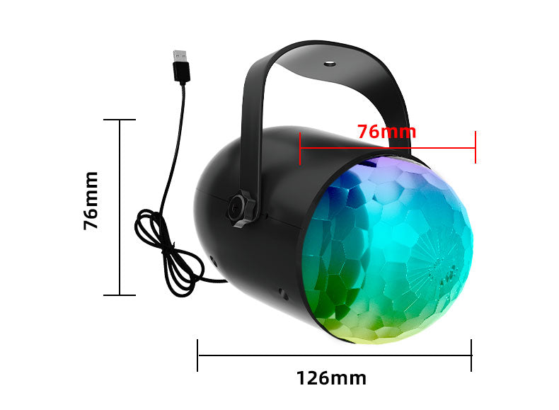 Aurora Ocean Wave Projector Light 4 Modes Northern Lights Lamp Bedroom Water Ripple Night Light