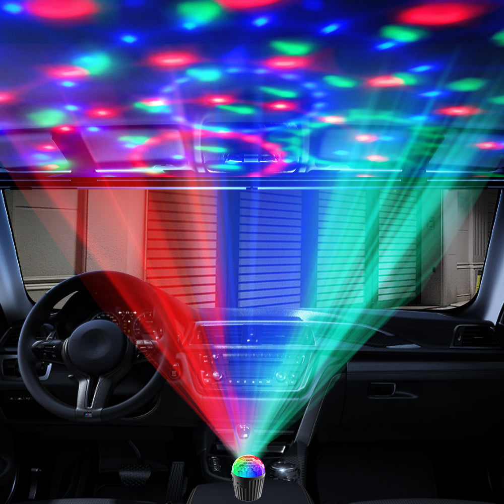 New Styles USB Car Ambient Light Compact Camping Party Light Disco DJ LED Lights Stage
