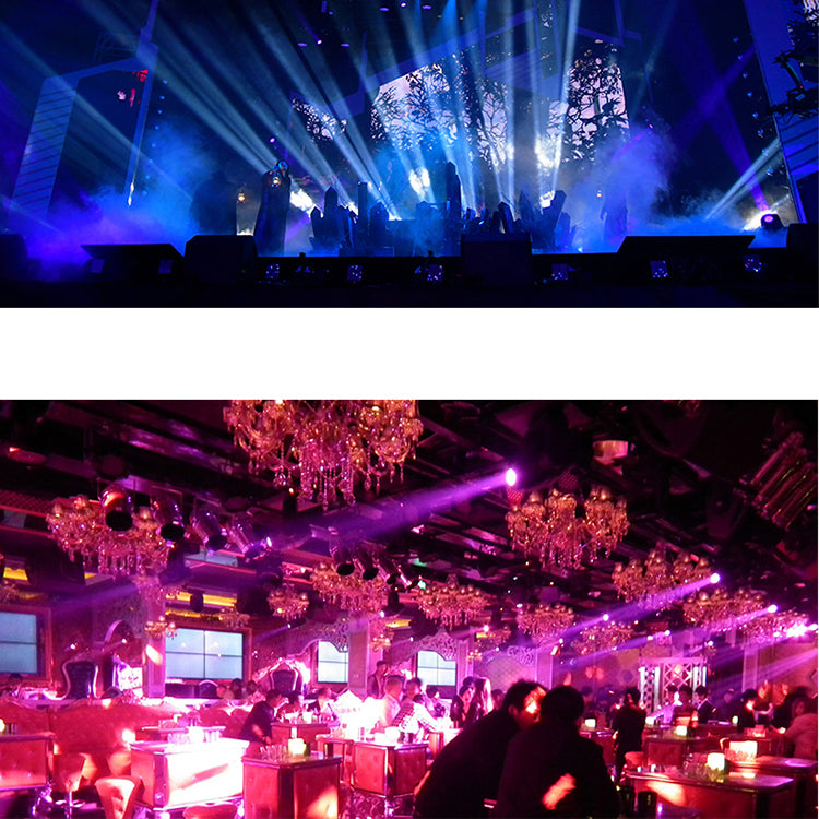 DMX Fog Machine Up Spray 1500W 3 In 1 RGB 24 LED DJ Smoke Machine Stage Wedding Smoke Maker Machine