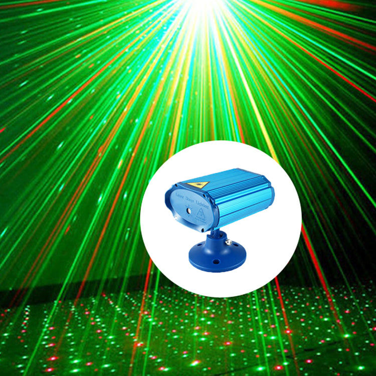 USB Rechargeable Mini Projector DJ Disco Laser Light Voice Activated Party Laser Lights