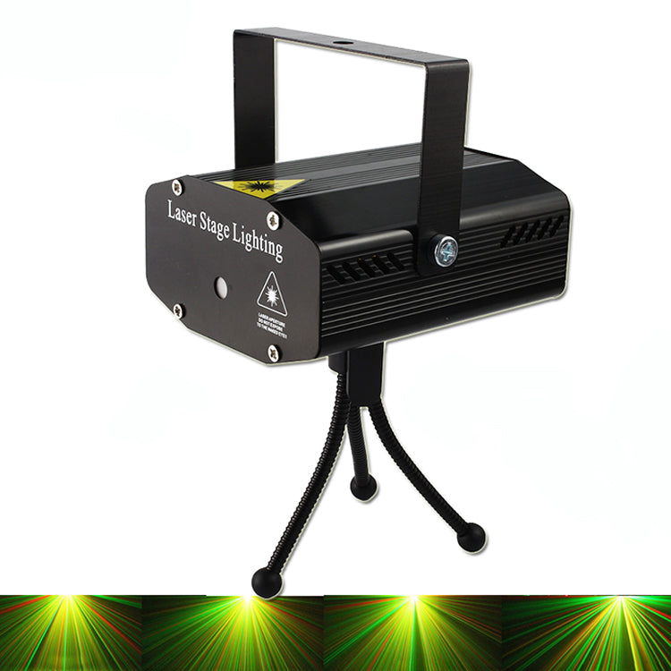 Sound Control Mini Laser Stage Lighting Projector DJ Disco Laser Lights